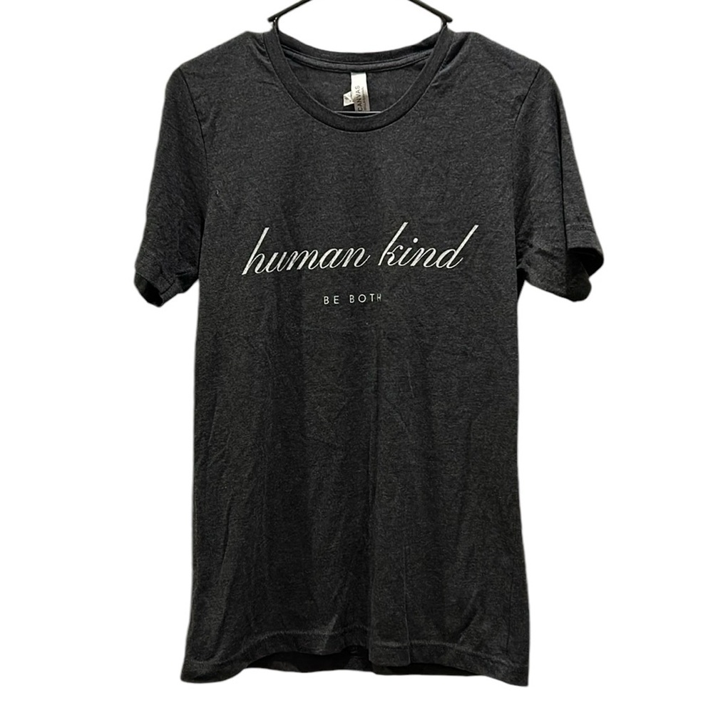 Bella Canvas “human kind, BE BOTH” short sleeve tee